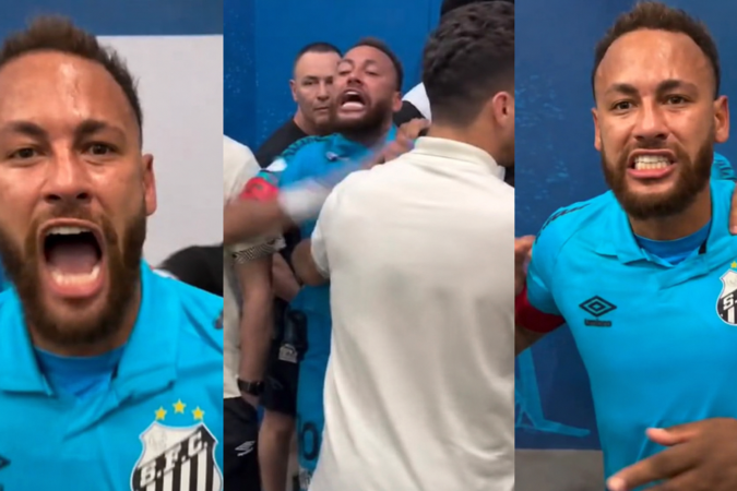 Neymar surta com torcida e presidente de clube dispara: 'Vagabundo' - (crédito: Reprodução/X) Neymar surta com torcida e presidente de clube dispara: 'Vagabundo' - (crédito: Reprodução/X)