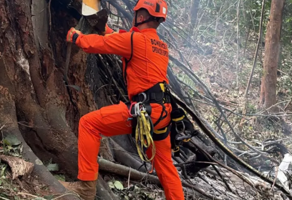 Reprodução/Corpo de Bombeiros do Rio de Janeiro