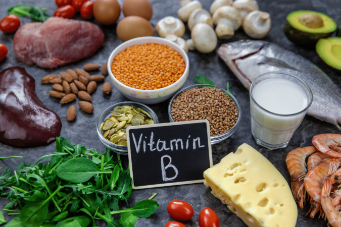 Uma alimentação variada e equilibrada pode contribuir para o consumo adequado das vitaminas do complexo B (Imagem: Tatevosian Yana | Shutterstock) - (crédito: EdiCase) Uma alimentação variada e equilibrada pode contribuir para o consumo adequado das vitaminas do complexo B (Imagem: Tatevosian Yana | Shutterstock) - (crédito: EdiCase)