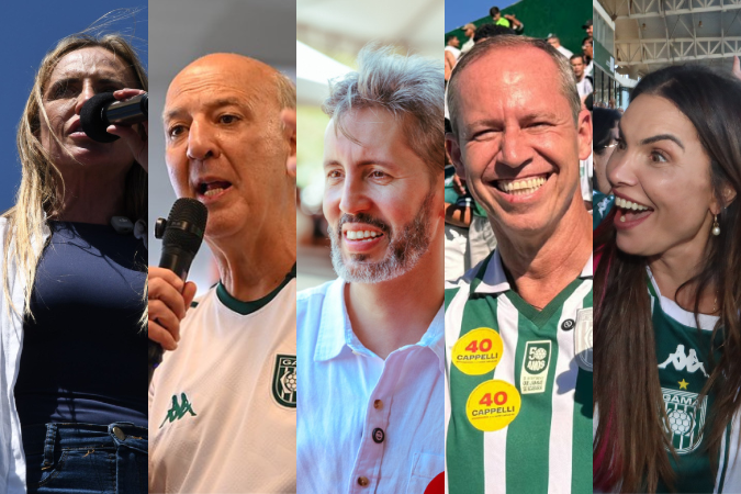Candidatos ao GDF - 2026