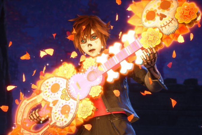 Assim como nos outros títulos, Sora vai receber uma Keyblade tematizada do mundo em que lutar. - (crédito: Divulgação/Square Enix) Assim como nos outros títulos, Sora vai receber uma Keyblade tematizada do mundo em que lutar. - (crédito: Divulgação/Square Enix)