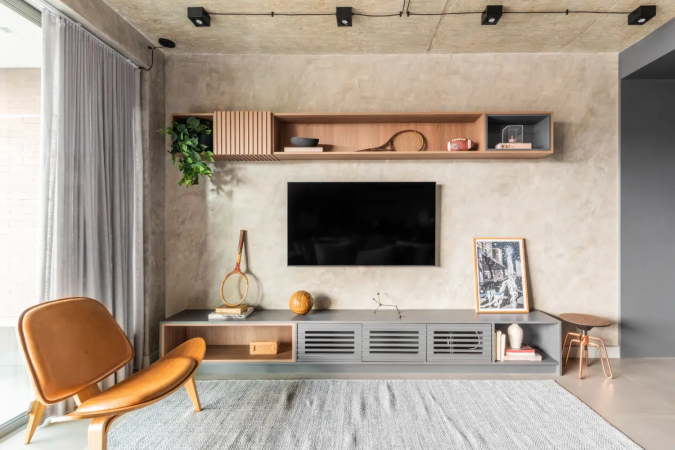 A decoração monocromática oferece inúmeras possibilidades para compor os ambientes (Imagem: Guilherme Pucci | Projeto BMA Studio)
- (crédito: EdiCase) A decoração monocromática oferece inúmeras possibilidades para compor os ambientes (Imagem: Guilherme Pucci | Projeto BMA Studio)
- (crédito: EdiCase)