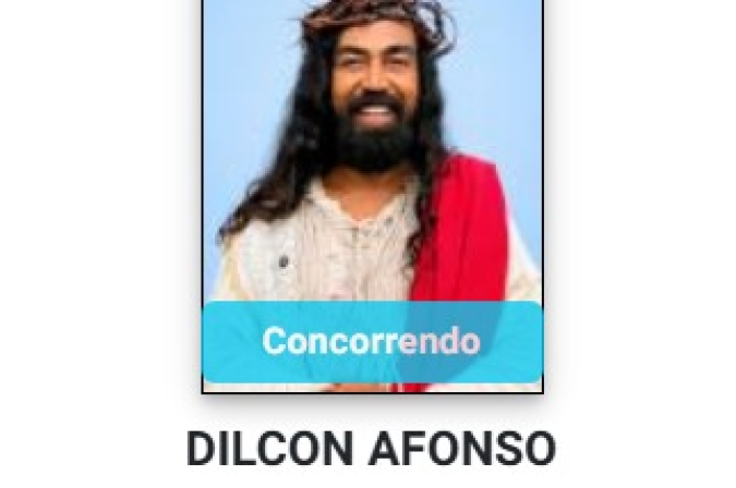 Dilcon Afonso, candidato ao Senado, usou foto de campanha caracterizado como Jesus, o que gerou polêmica com o TRE-PI - (crédito: Reprodução/TSE) Dilcon Afonso, candidato ao Senado, usou foto de campanha caracterizado como Jesus, o que gerou polêmica com o TRE-PI - (crédito: Reprodução/TSE)