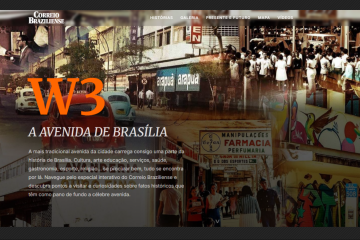 Reprodução do Especial W3, publicado no site do Correio, no dia do aniversário de Brasília - (crédito: Reprodução/Correio Braziliense | Arte: Valdo Virgo) Reprodução do Especial W3, publicado no site do Correio, no dia do aniversário de Brasília - (crédito: Reprodução/Correio Braziliense | Arte: Valdo Virgo)