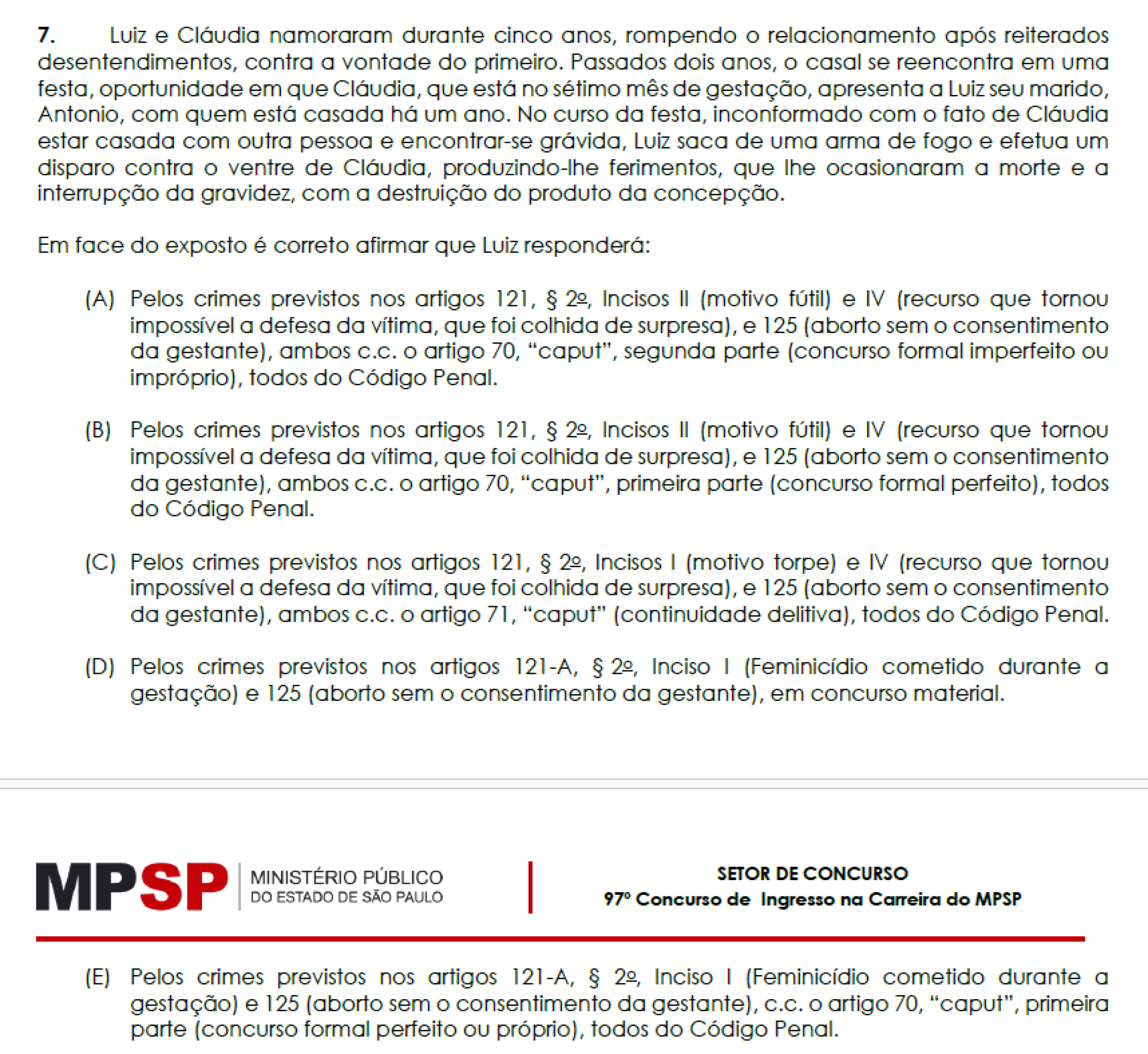 Prova do MP-SP n&atilde;o reconheceu crime de feminic&iacute;dio em quest&atilde;o 