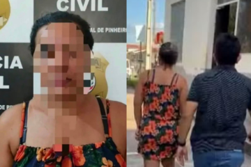A suspeita não teve sua identidade revelada - (crédito: Reprodução/Redessociais) A suspeita não teve sua identidade revelada - (crédito: Reprodução/Redessociais)