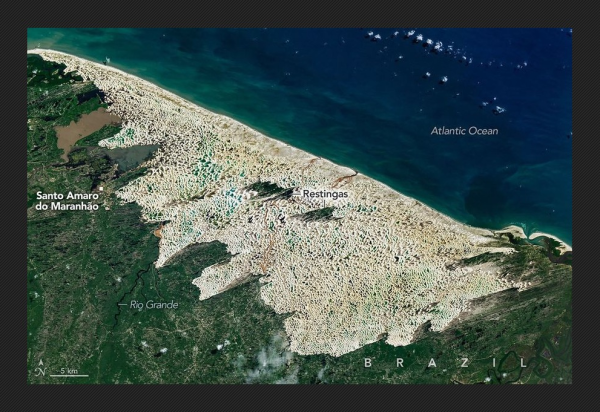 Michala Garrison/Nasa Earth Observatory