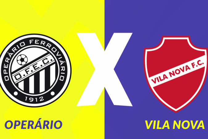 Operário e Vila Nova se enfrentam pela Série B do Campeonato Brasileiro neste sábado - (crédito: Divulgação) Operário e Vila Nova se enfrentam pela Série B do Campeonato Brasileiro neste sábado - (crédito: Divulgação)