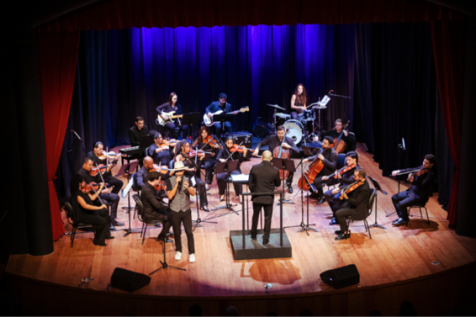 Orquestra Camerata SESI abre programação cultural do SESI Lab neste fim de semana (22 e 23/8) - (crédito: Divulgação) Orquestra Camerata SESI abre programação cultural do SESI Lab neste fim de semana (22 e 23/8) - (crédito: Divulgação)