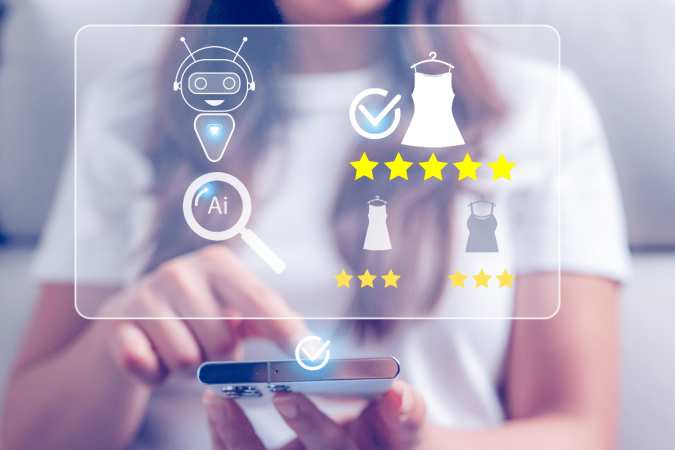 A inteligência artificial pode influenciar quais produtos são apresentados ao consumidor nas plataformas digitais (Imagem: Woonsen16 | Shutterstock) - (crédito: EdiCase) A inteligência artificial pode influenciar quais produtos são apresentados ao consumidor nas plataformas digitais (Imagem: Woonsen16 | Shutterstock) - (crédito: EdiCase)