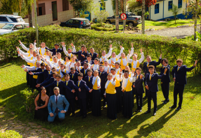 Canarinhos de Itabirito e coro alemão celebram dez anos de intercâmbio musical -  (crédito: Uai Turismo) -Canarinhos de Itabirito e coro alemão celebram dez anos de intercâmbio musical -  (crédito: Uai Turismo)