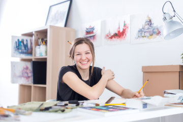O planejamento e a valorização do próprio trabalho ajudam artistas a construir uma carreira mais sustentável (Imagem: Undrey | Shutterstock) - (crédito: EdiCase) O planejamento e a valorização do próprio trabalho ajudam artistas a construir uma carreira mais sustentável (Imagem: Undrey | Shutterstock) - (crédito: EdiCase)