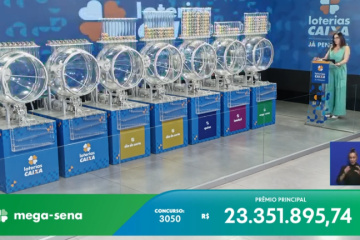 Loterias Caixa desta quinta-feira (27/8) - (crédito: Reprodução/YouTube) Loterias Caixa desta quinta-feira (27/8) - (crédito: Reprodução/YouTube)