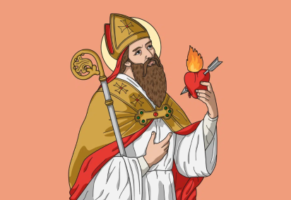 Santo Agostinho é lembrado como o 