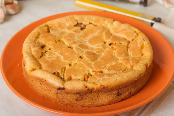 Torta proteica de frango com massa de grão-de-bico (Imagem: TorriPhoto | Shutterstock)
- (crédito: EdiCase) Torta proteica de frango com massa de grão-de-bico (Imagem: TorriPhoto | Shutterstock)
- (crédito: EdiCase)