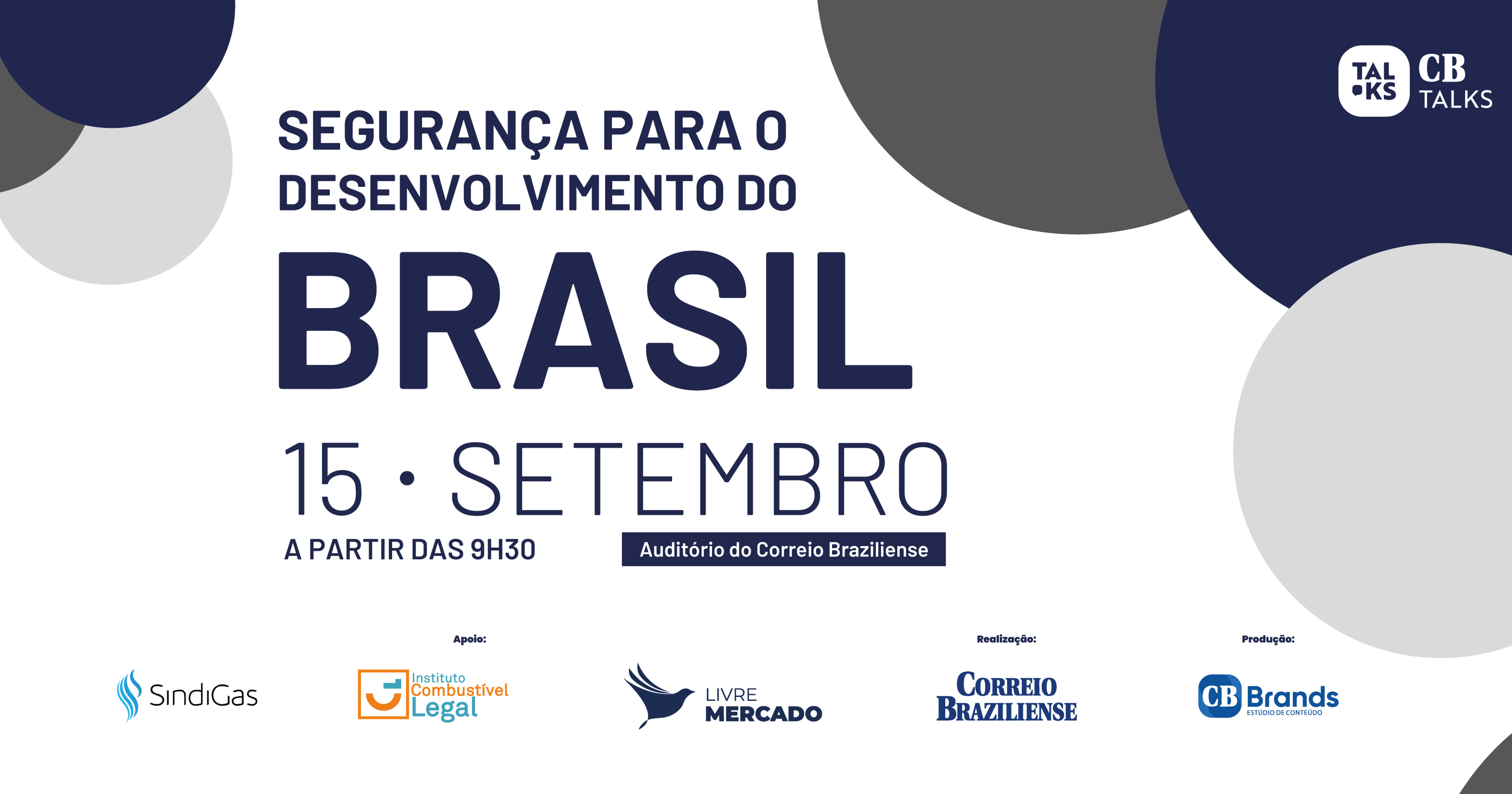Segurança para o desenvolvimento do Brasil - (crédito: CB BRANDS) Segurança para o desenvolvimento do Brasil - (crédito: CB BRANDS)