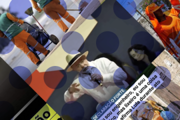 Fala do presidente Luís Inácio Lula da Silva (PT) sobre garis é tirada de contexto em publicações no X e no Instagram -  (crédito: Comprova)