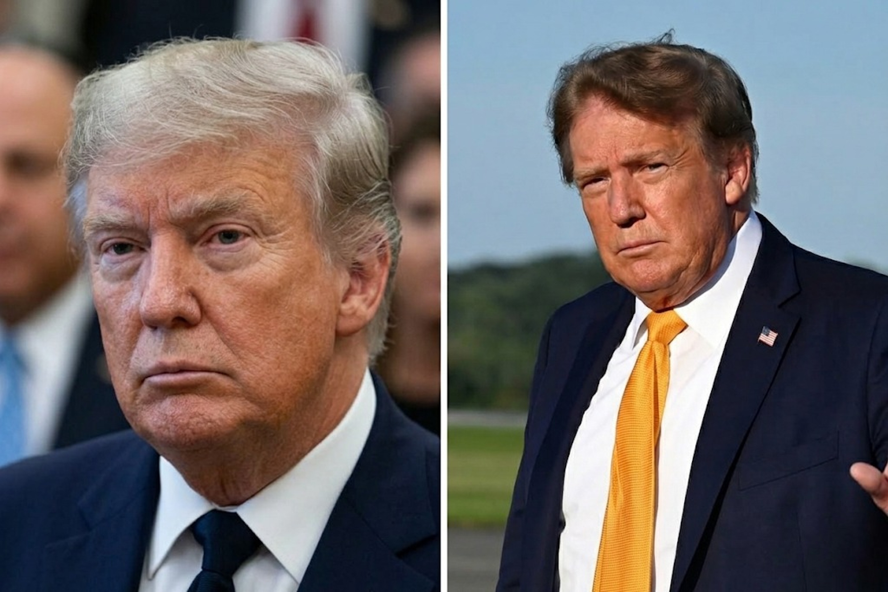 Cor do cabelo de Trump viraliza; veja diferença ao longo do dia