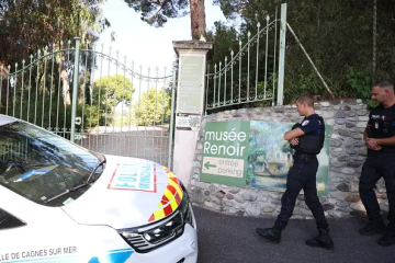 Ladrões invadem museu e roubam obras de Renoir avaliadas em 9 milhões de euros no sul da França -  (crédito: BBC Geral)