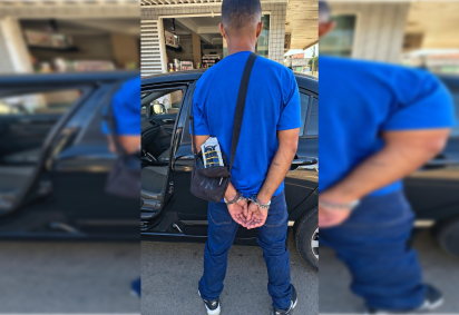 Homem foi preso pela Polícia Penal -  (crédito: Seape/Divulgação) -Homem foi preso pela Polícia Penal -  (crédito: Seape/Divulgação)