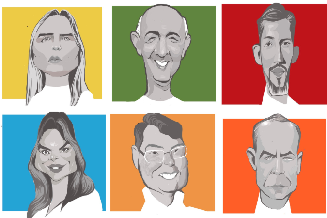 Candidatos ao GDF nas Eleições de 2026 - (crédito: Arte: Kleber Sales) Candidatos ao GDF nas Eleições de 2026 - (crédito: Arte: Kleber Sales)