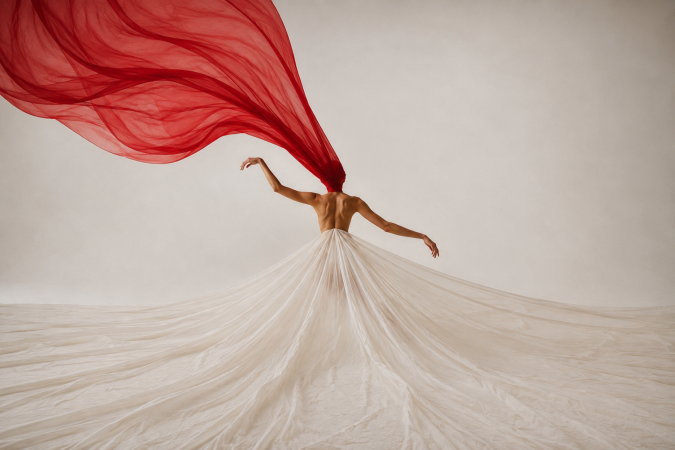 Ju Maluf discute processos biológicos do corpo feminino em espetáculo de dança - (crédito: Divulgação) Ju Maluf discute processos biológicos do corpo feminino em espetáculo de dança - (crédito: Divulgação)