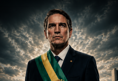 Montagem com cenas dos bastidores do filme <em>Dark Horse</em> -  (crédito: Reprodução) -Montagem com cenas dos bastidores do filme <em>Dark Horse</em> -  (crédito: Reprodução)