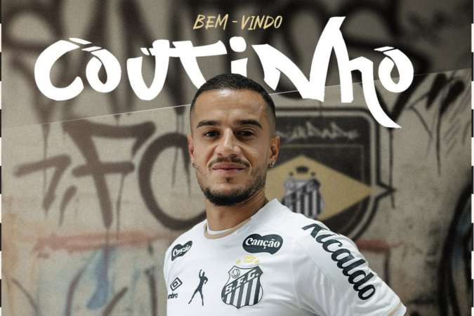 Santos oficializa a contratação de Philippe Coutinho até o fim de 2026 - (crédito: Reprodução/Instagram) Santos oficializa a contratação de Philippe Coutinho até o fim de 2026 - (crédito: Reprodução/Instagram)