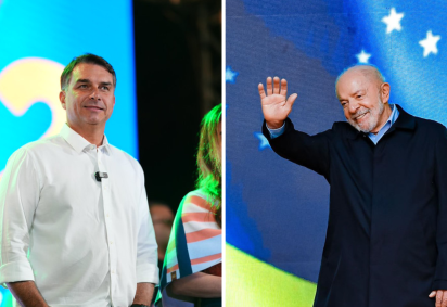 Novo levantamento da American Analytics avalia as intenções de voto no cenário disputado entre Lula e Flávio Bolsonaro para 2026. -  (crédito: Vittor Sales | Ricardo Stuckert) -Novo levantamento da American Analytics avalia as intenções de voto no cenário disputado entre Lula e Flávio Bolsonaro para 2026. -  (crédito: Vittor Sales | Ricardo Stuckert)