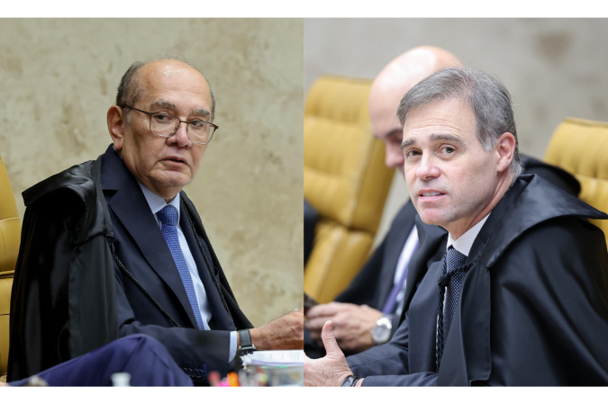 Embate entre Gilmar Mendes e André Mendonça repercutiu - (crédito: Rosinei Coutinho/STF // Antonio Augusto/STF) Embate entre Gilmar Mendes e André Mendonça repercutiu - (crédito: Rosinei Coutinho/STF // Antonio Augusto/STF)