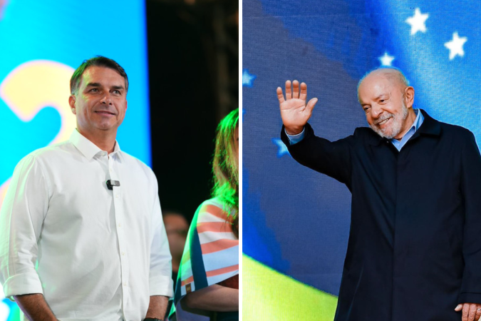 Novo levantamento da American Analytics avalia as intenções de voto no cenário disputado entre Lula e Flávio Bolsonaro para 2026. - (crédito: Vittor Sales | Ricardo Stuckert) Novo levantamento da American Analytics avalia as intenções de voto no cenário disputado entre Lula e Flávio Bolsonaro para 2026. - (crédito: Vittor Sales | Ricardo Stuckert)