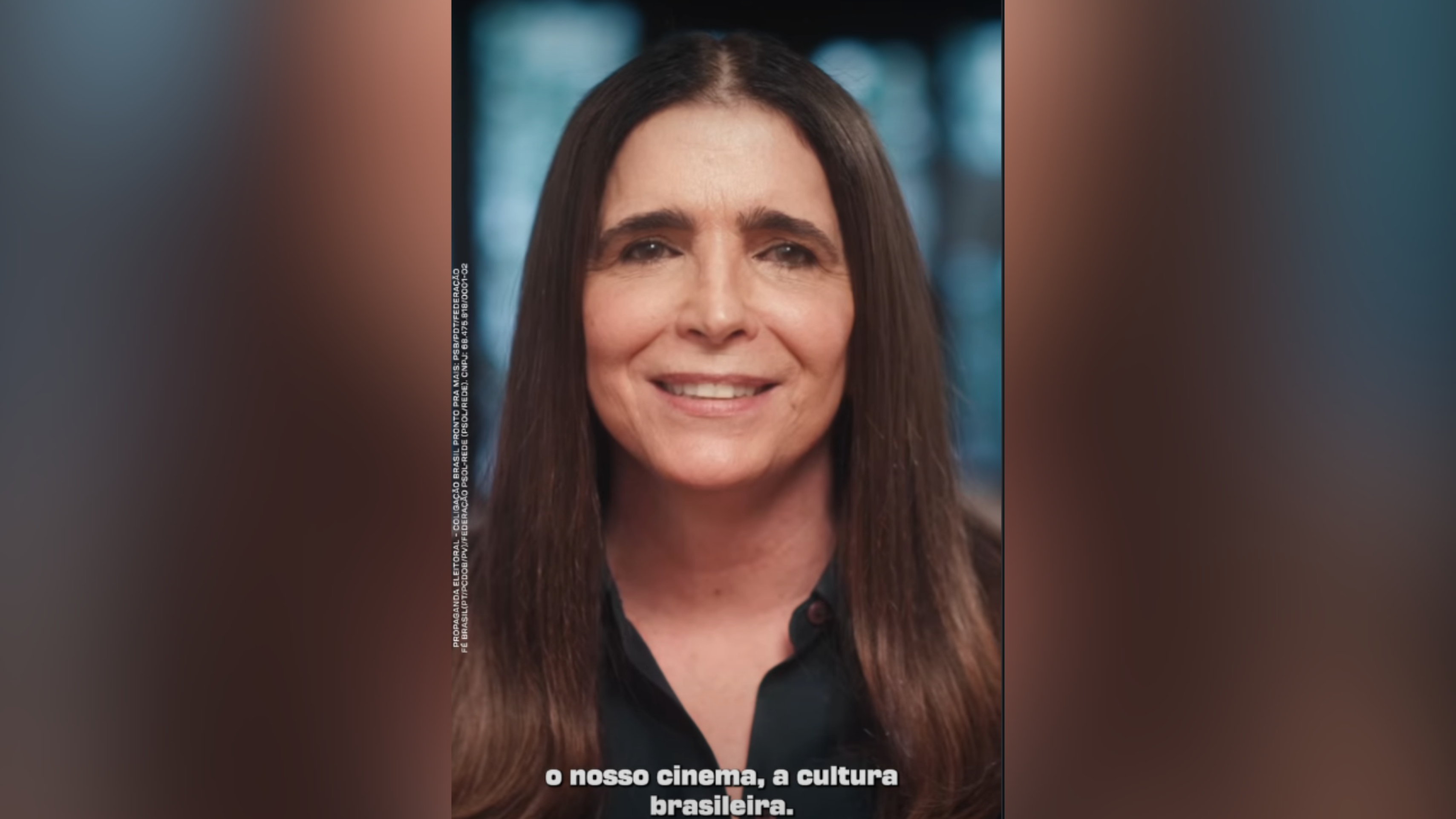 Nas redes sociais, Malu Mader declara voto para presidente