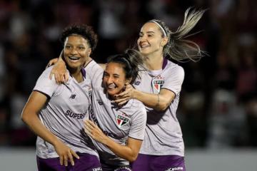 São Paulo vence Flamengo e vai à final do Brasileirão Feminino - (crédito: Miguel Schincariol / São Paulo FC) São Paulo vence Flamengo e vai à final do Brasileirão Feminino - (crédito: Miguel Schincariol / São Paulo FC)