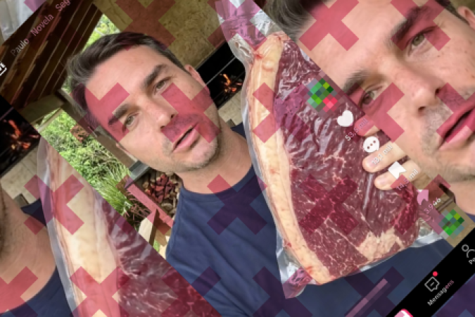 Flávio Bolsonaro não prometeu salário mínimo de R$ 3 mil; vídeos que circulam é IA 