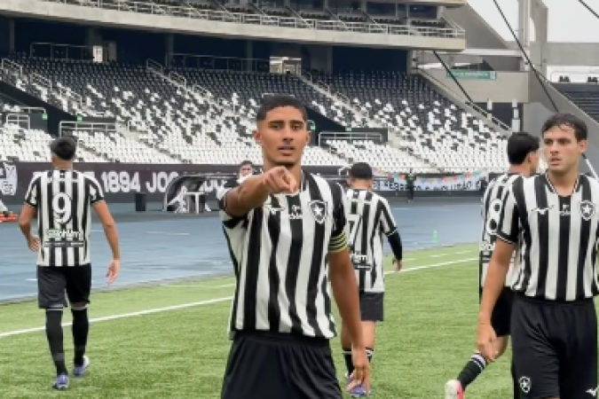 Indomável, Botafogo goleia lanterna no Brasileirão Sub-17