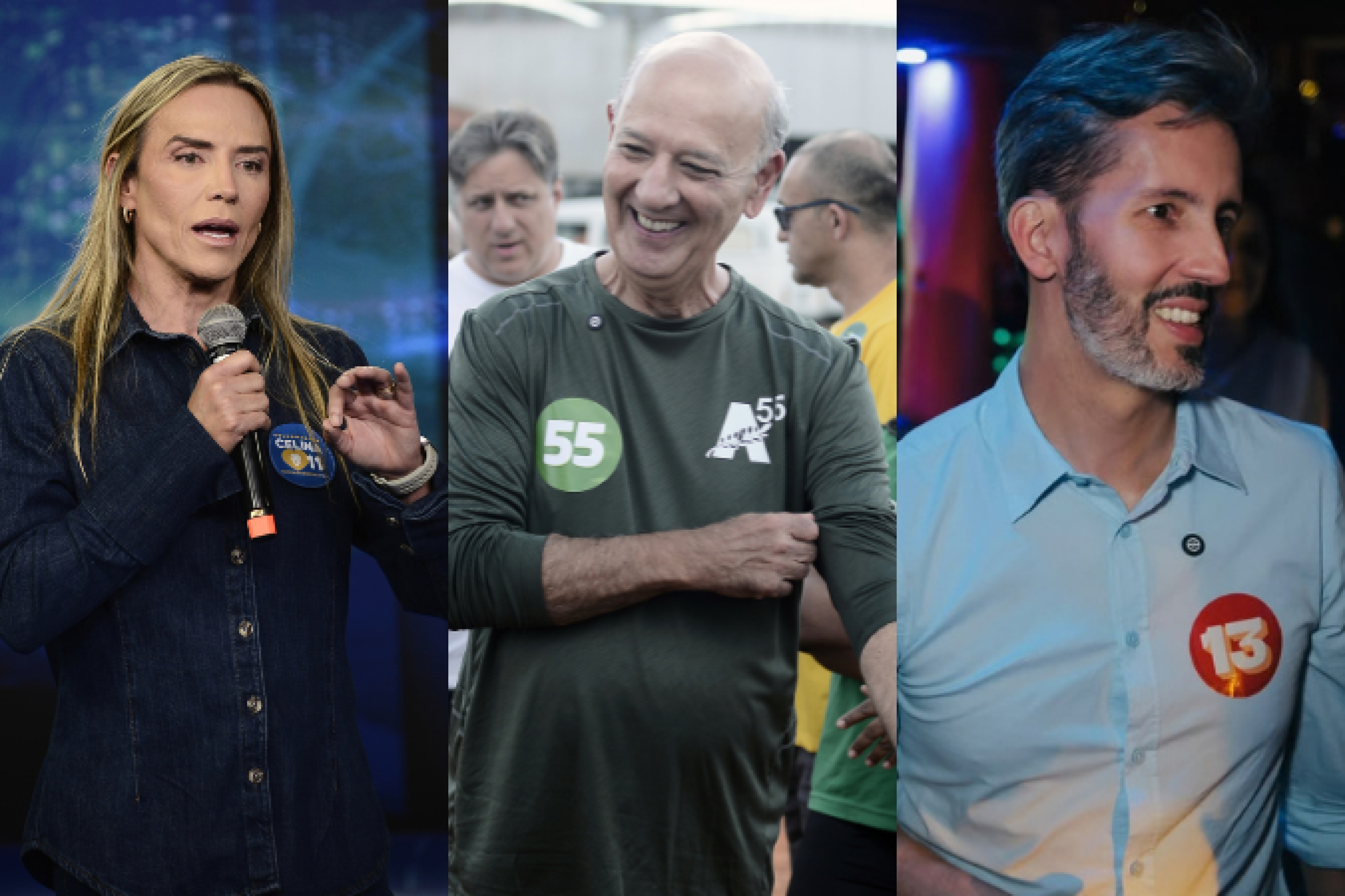 Correio/Opinião: Celina lidera com 32,9%; Arruda e Grass disputam 2º lugar