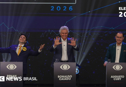 Quando será o próximo debate presidencial da eleição 2026? -  (crédito: BBC Geral) -Quando será o próximo debate presidencial da eleição 2026? -  (crédito: BBC Geral)