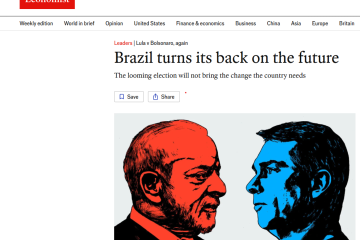 The Economista tem dedicado capas ao Brasil -  (crédito: Reprodução/The Economist)