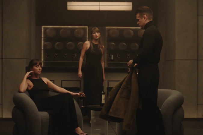 Taylor Swift lança teaser de clipe com Dakota Johnson e Colin Farrell