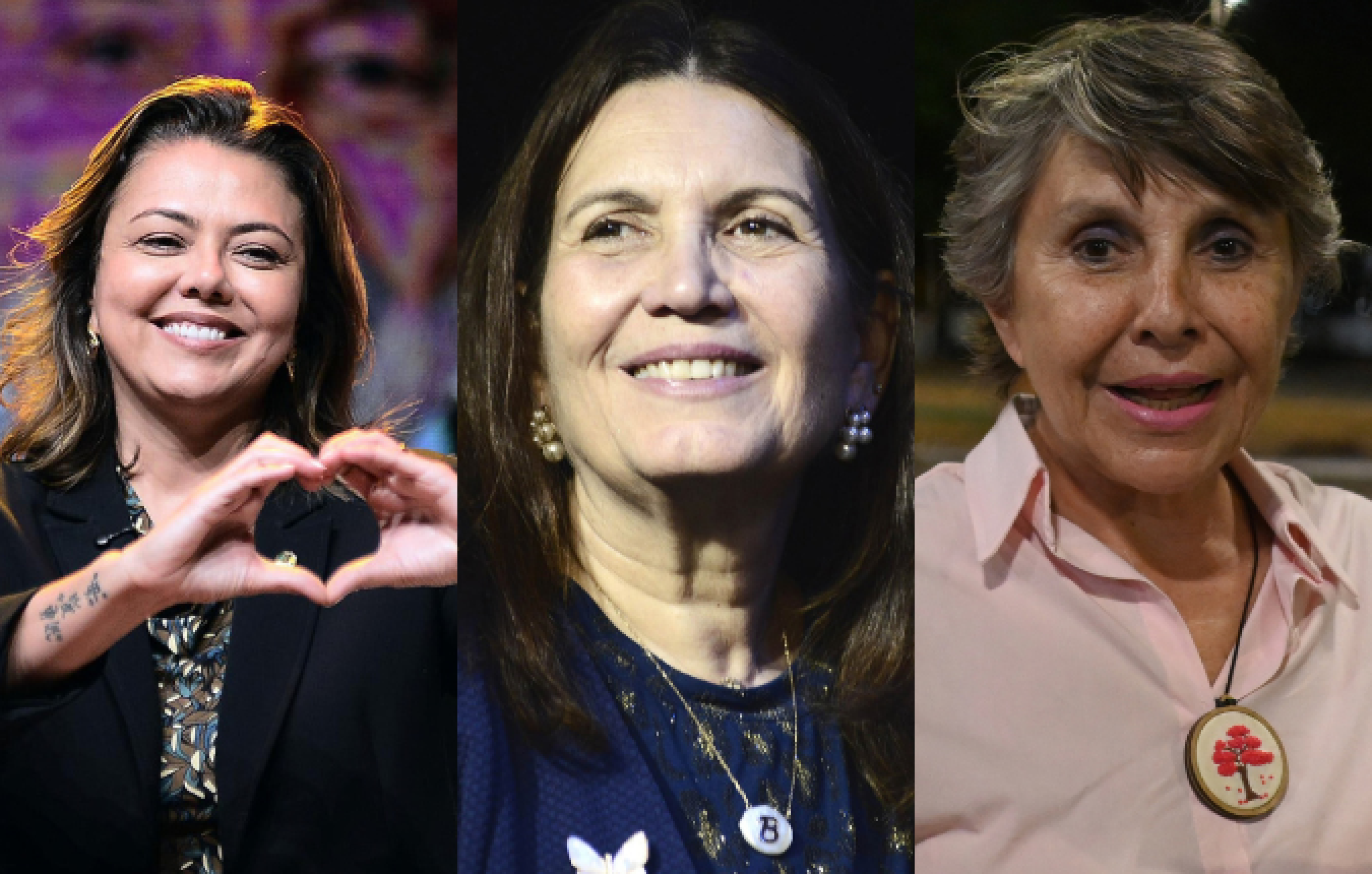 A quarta rodada da pesquisa Correio/Opinião Inteligência Política para o Senado, divulgada na terça-feira, mostrou uma consolidação da liderança de Michelle Bolsonaro (PL) -  (crédito: Minervino Júnior/CB/D.A Press e Ed Alves/CB/D.A Press)