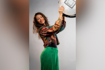 A cantora e percussionista Meriele participa do Choro Livre Convida - (crédito: Divulgação) A cantora e percussionista Meriele participa do Choro Livre Convida - (crédito: Divulgação)