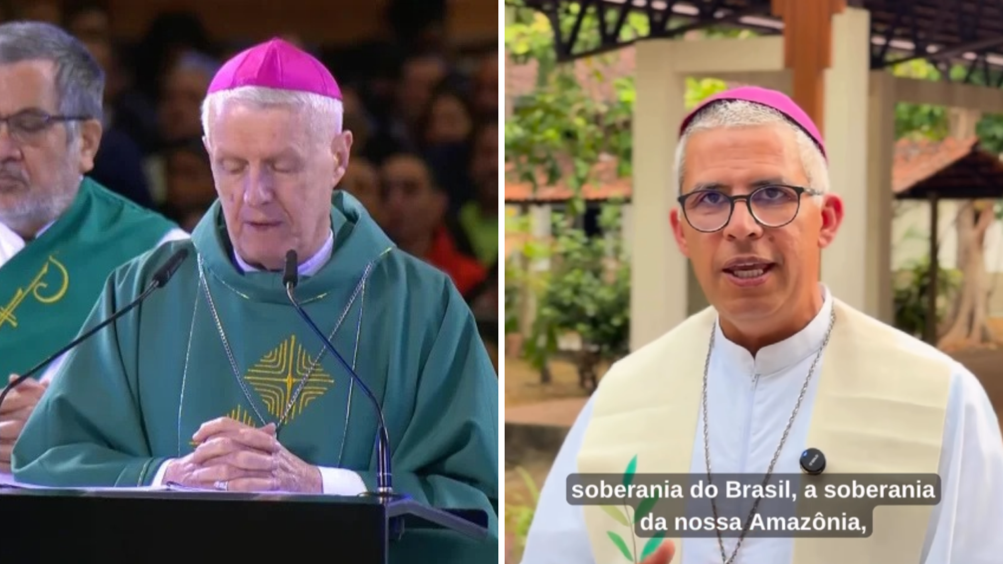 De Aparecida à 'soberania' no altar: esquerda mobiliza catolicismo em apoio a Lula como nunca (e a reação de Flavio Bolsonaro) - Foto
