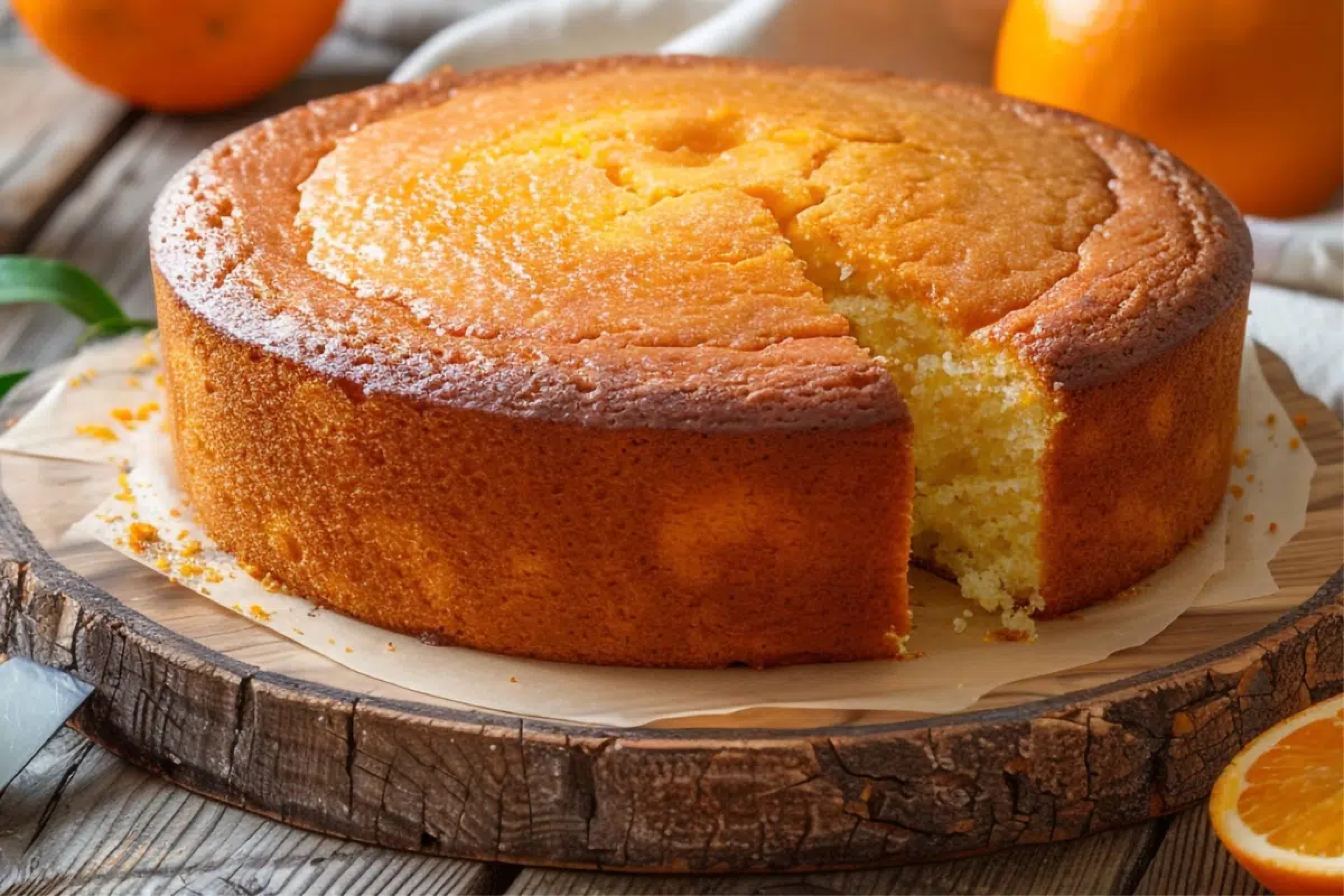 Tem laranja em casa? Aprenda a fazer esse bolo fofinho de liquidificador para o lanche da tarde