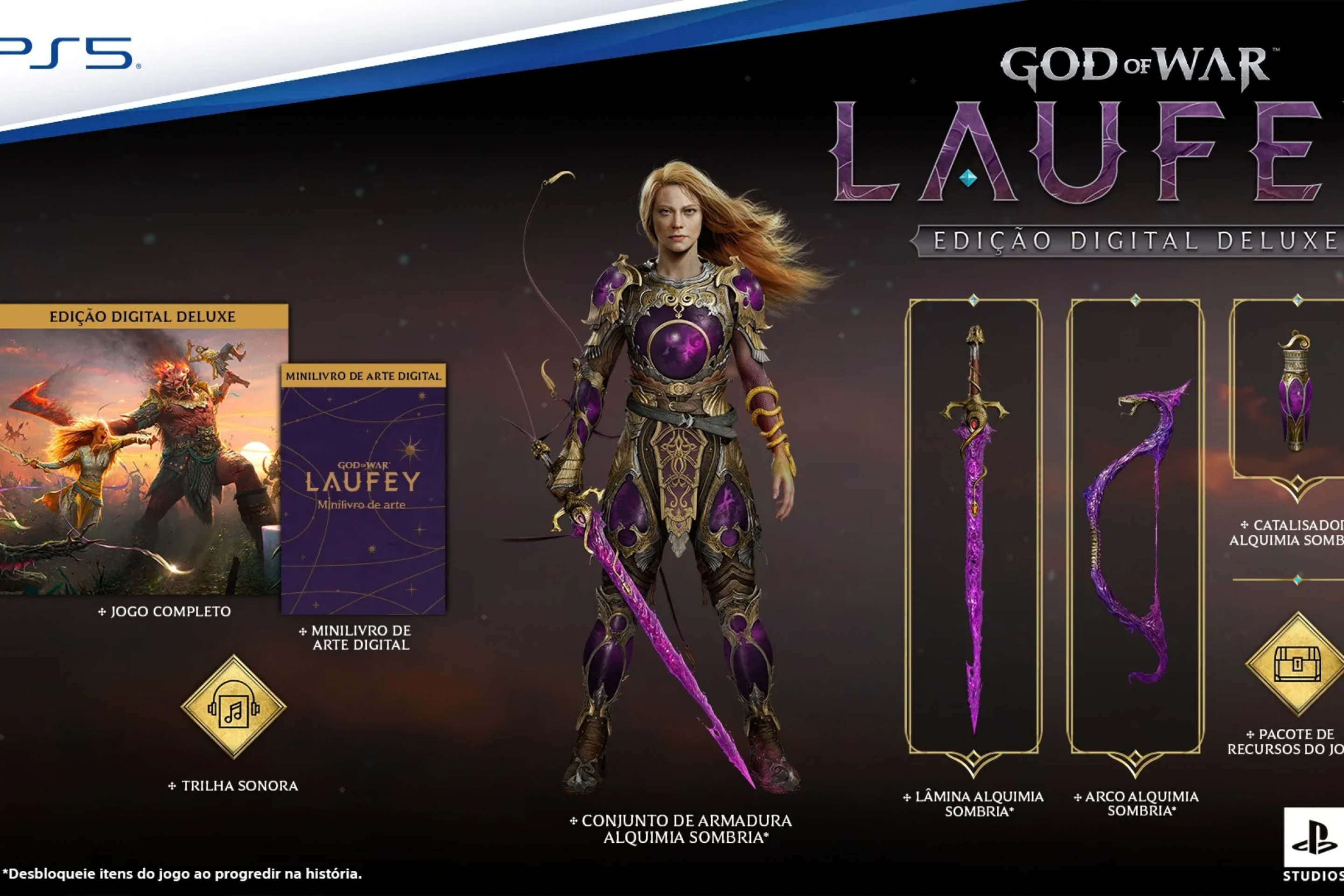 God of War Laufey &ndash; Edi&ccedil;&atilde;o Digital Deluxe 