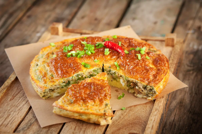Torta de atum (Imagem: photobobs | Shutterstock) - (crédito: EdiCase) Torta de atum (Imagem: photobobs | Shutterstock) - (crédito: EdiCase)