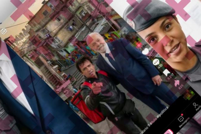 Não é verdade que Lula tenha proposta para aumentar salário mínimo para R$ 3 mil; vídeos são feitos com IA. - (crédito: Reprodução/Comprova ) Não é verdade que Lula tenha proposta para aumentar salário mínimo para R$ 3 mil; vídeos são feitos com IA. - (crédito: Reprodução/Comprova )