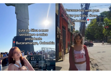 Jovens da América Latina demonstram apoio a Lula nas redes sociais - (crédito: Reprodução/Redes sociais ) Jovens da América Latina demonstram apoio a Lula nas redes sociais - (crédito: Reprodução/Redes sociais )