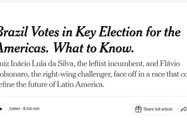 Reprodução/NYT
