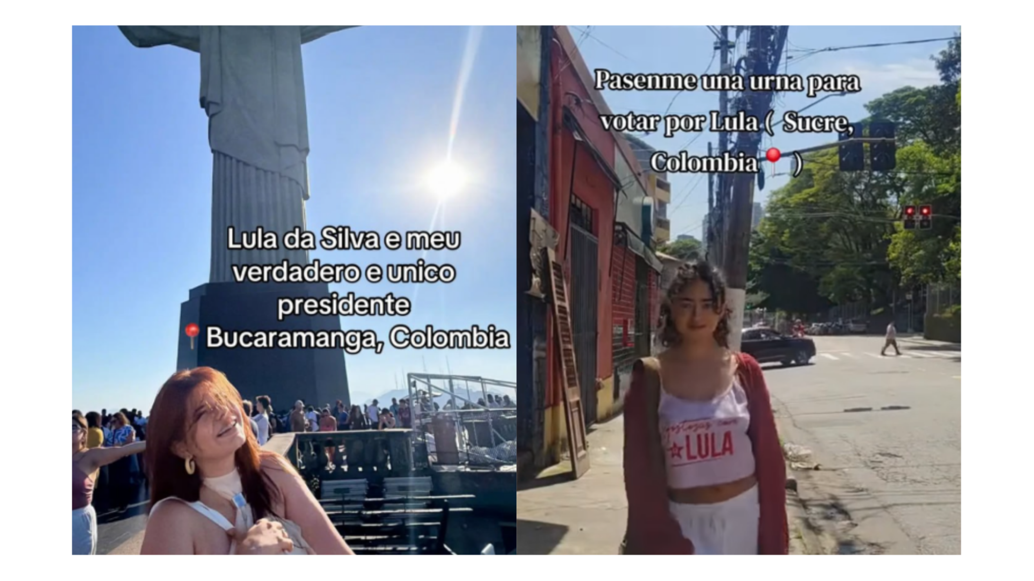 Jovens da América Latina demonstram apoio a Lula: 