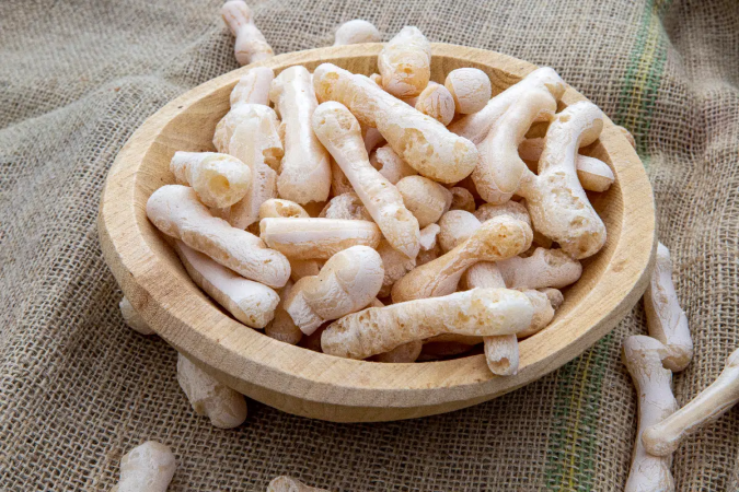 Biscoito de polvilho assado (Imagem: casa.da.photo | Shutterstock) - (crédito: EdiCase) Biscoito de polvilho assado (Imagem: casa.da.photo | Shutterstock) - (crédito: EdiCase)